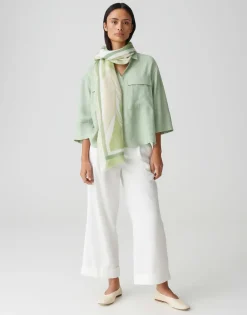 Aflume scarf green glow