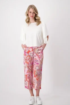 408875 apricot gemustert