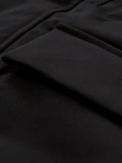 Arctic Parka mit abnehmbarer Kapuze black