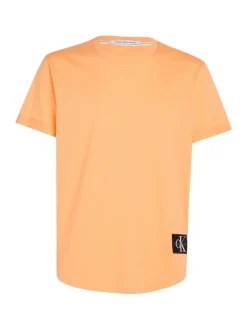 BADGE ROUND HEM TEE crushed orange