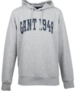 Banner Shield Hoodie grey melange