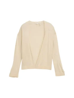 Basic Cardigan champagne