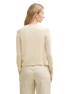 Basic Cardigan champagne