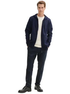 Basic Hoodie Sweatjacke sky captain blue