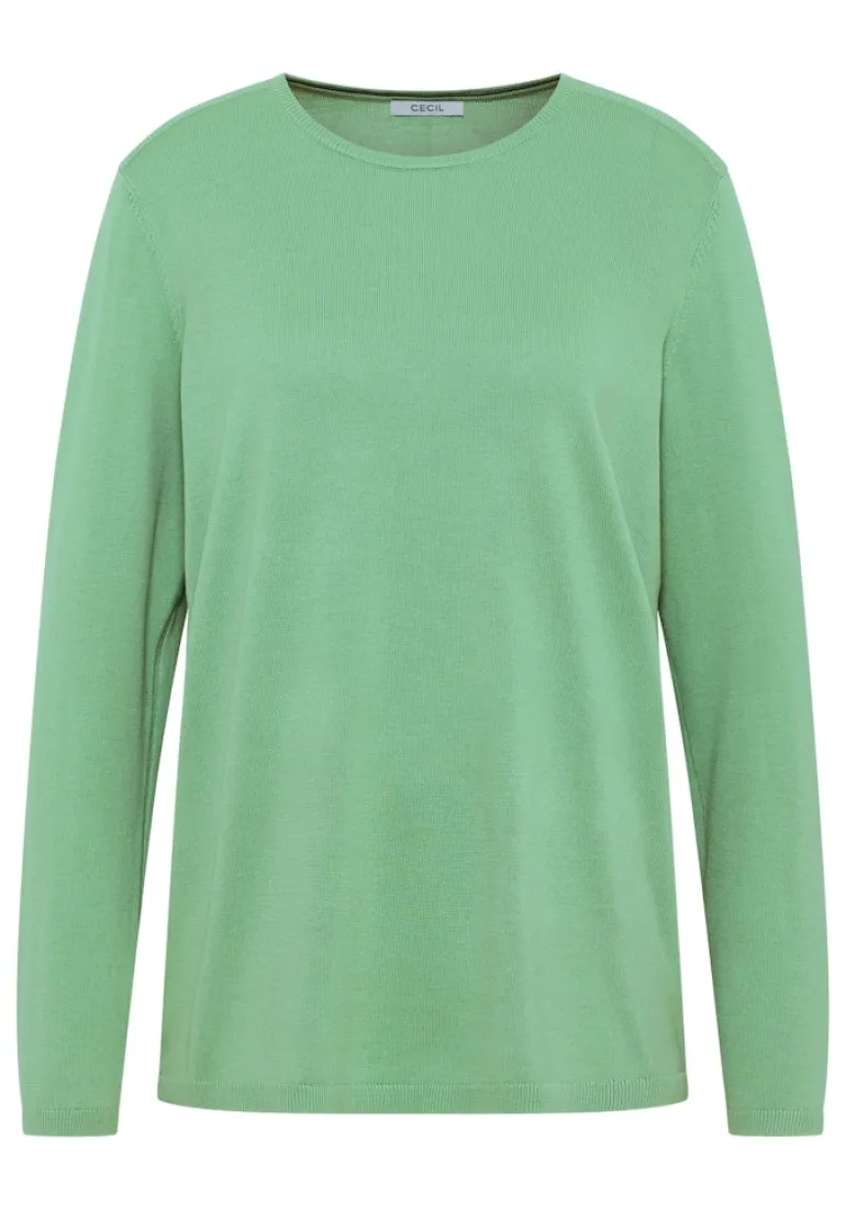 Basic Pullover fennel green