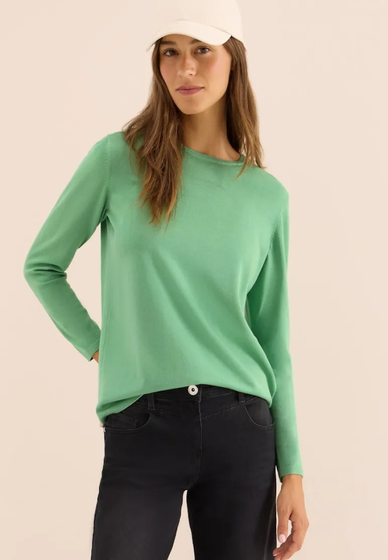 Basic Pullover fennel green
