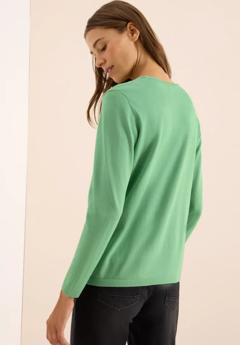 Basic Pullover fennel green