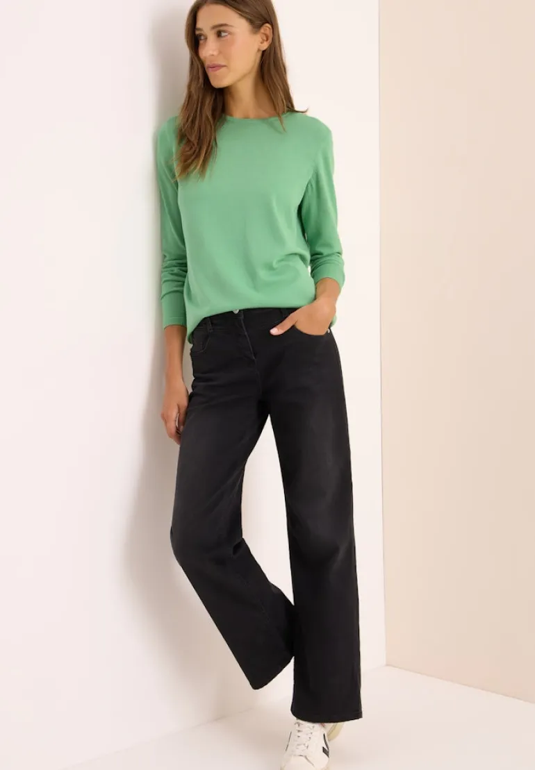 Basic Pullover fennel green