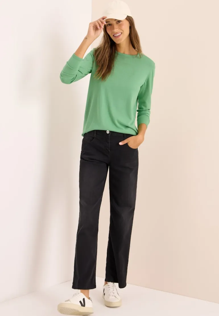 Basic Pullover fennel green
