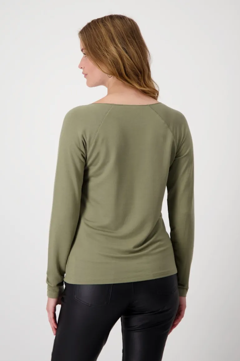 Basic-Shirt green tea