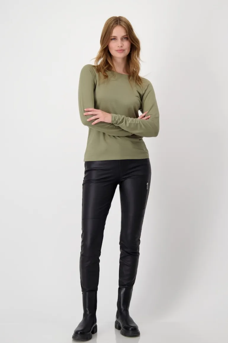 Basic-Shirt green tea