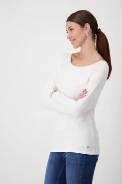 Basic-Shirt off-white