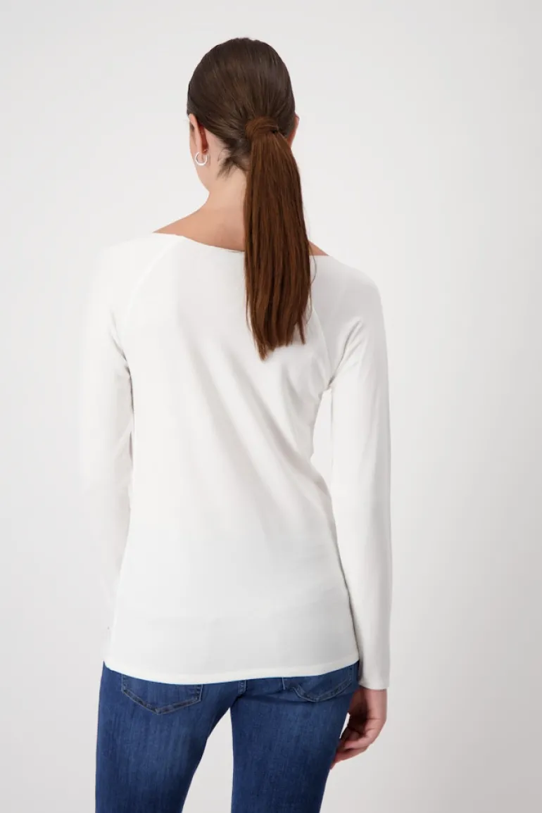 Basic-Shirt off-white