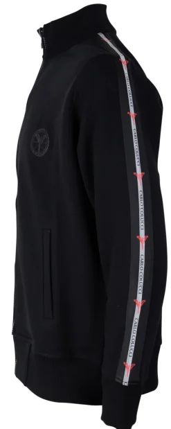 Basic Sweatjacke schwarz