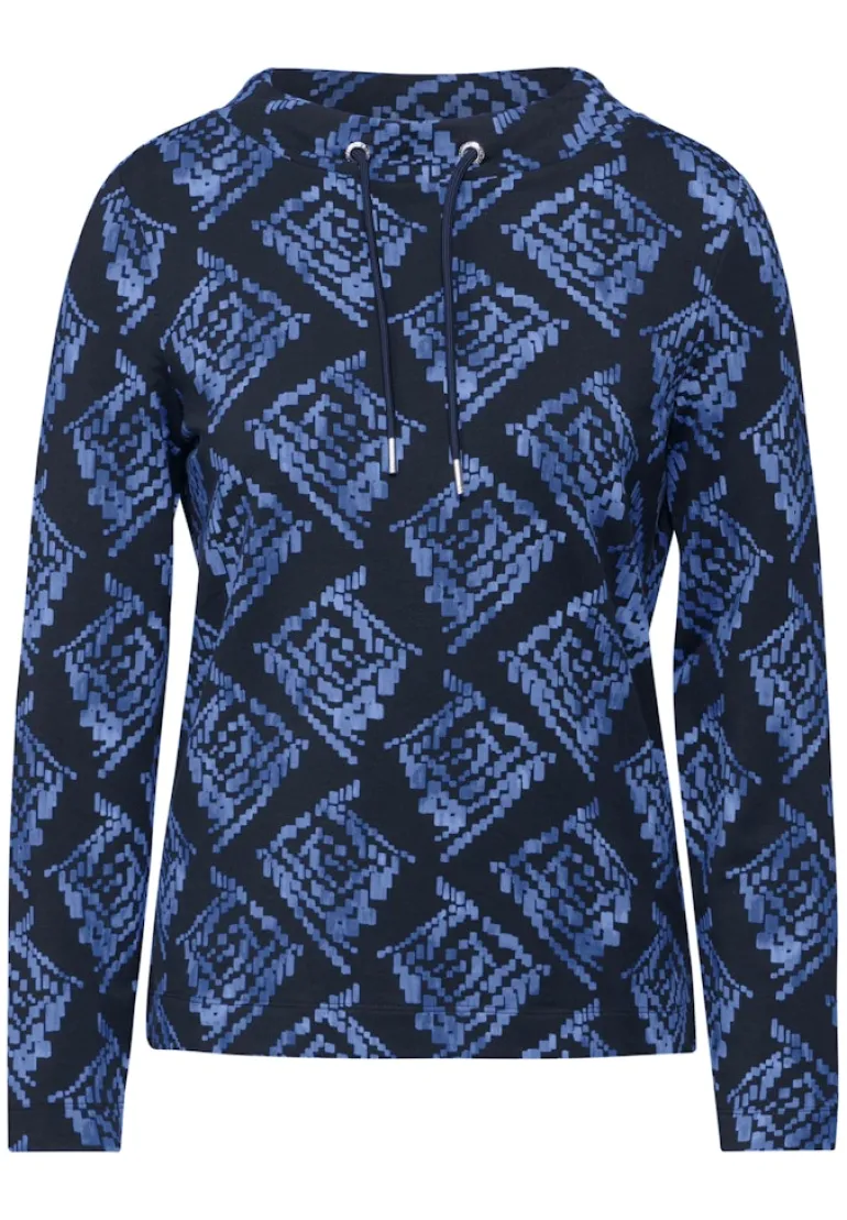 Bedrucktes Shirt universal blue