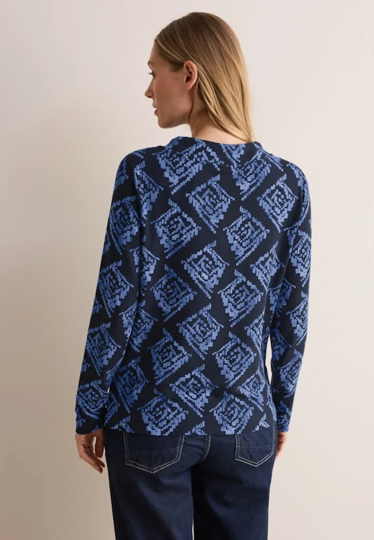 Bedrucktes Shirt universal blue