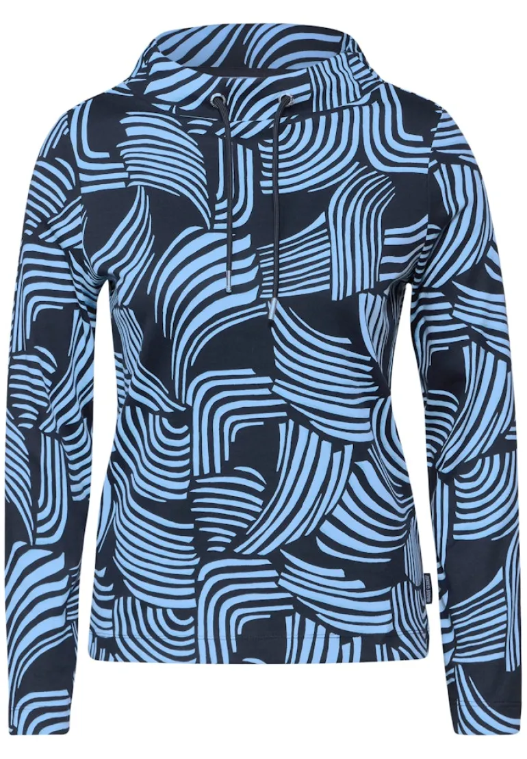 Bedrucktes Shirt universal blue