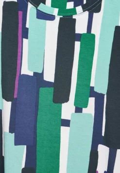 Bedrucktes T-Shirt fir green