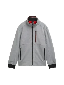 Übergangsjacke mit Reflektoren steel knitted structure