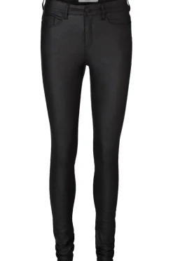 Beschichtete Hose black