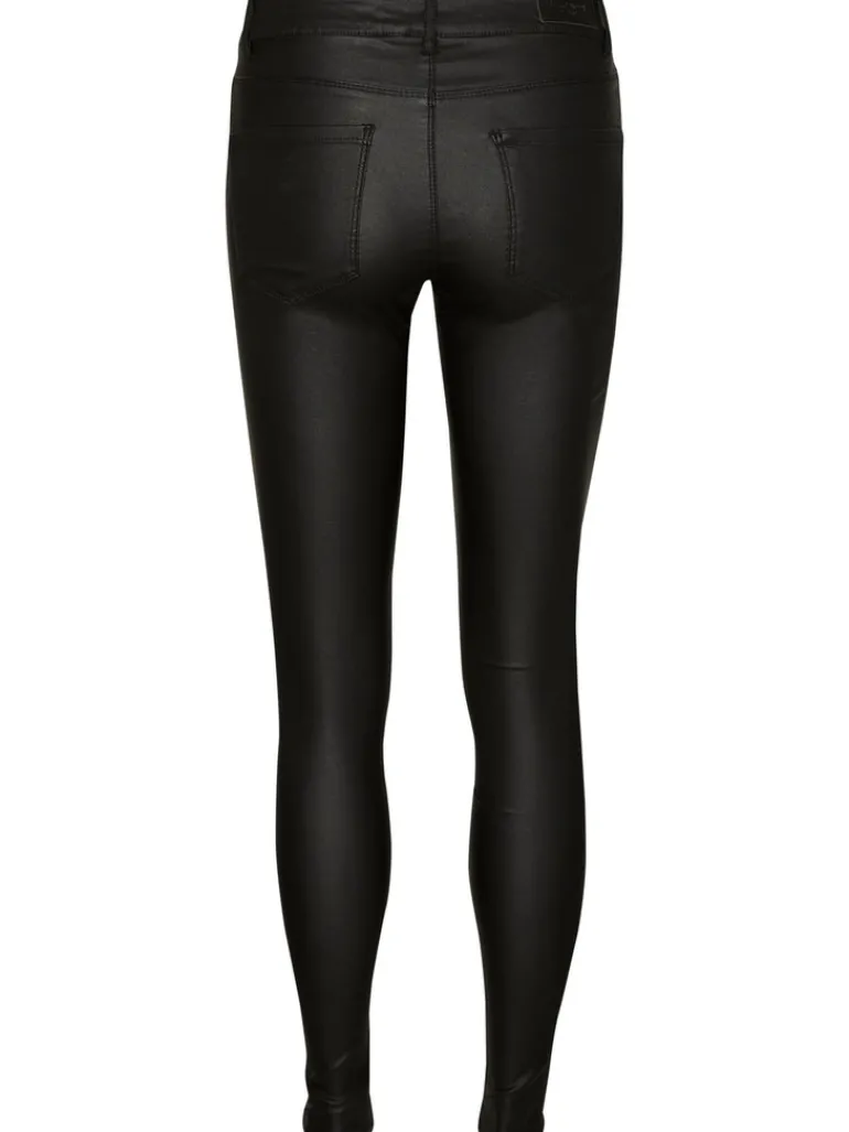 Beschichtete Hose black