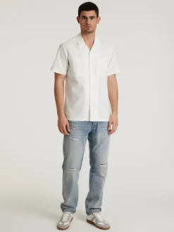 BIZZ LINEN f white