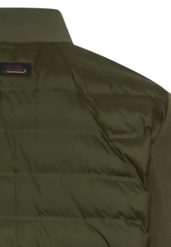 Blouson im Stepp-Fleece-Mix forest green