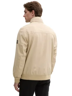 Blouson Jacke mit Kapuze im Stehkragen field rye brown