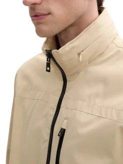 Blouson Jacke mit Kapuze im Stehkragen field rye brown
