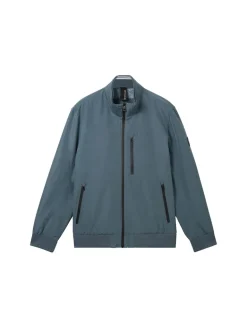 Blousonjacke mit recyceltem Polyester dusty dark teal