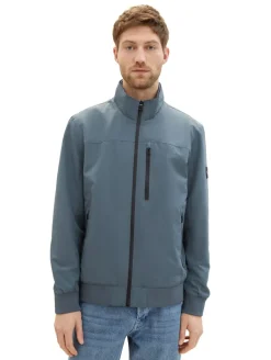 Blousonjacke mit recyceltem Polyester dusty dark teal