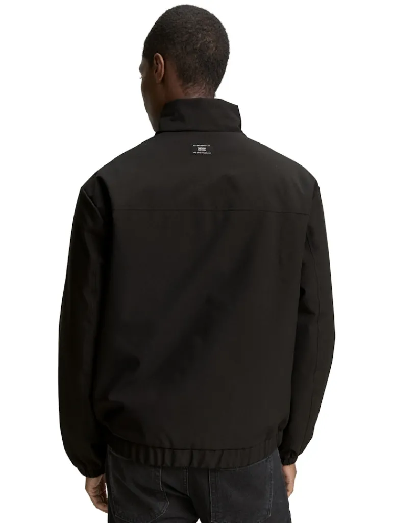 Blouson Jacke mit Stehkragen black