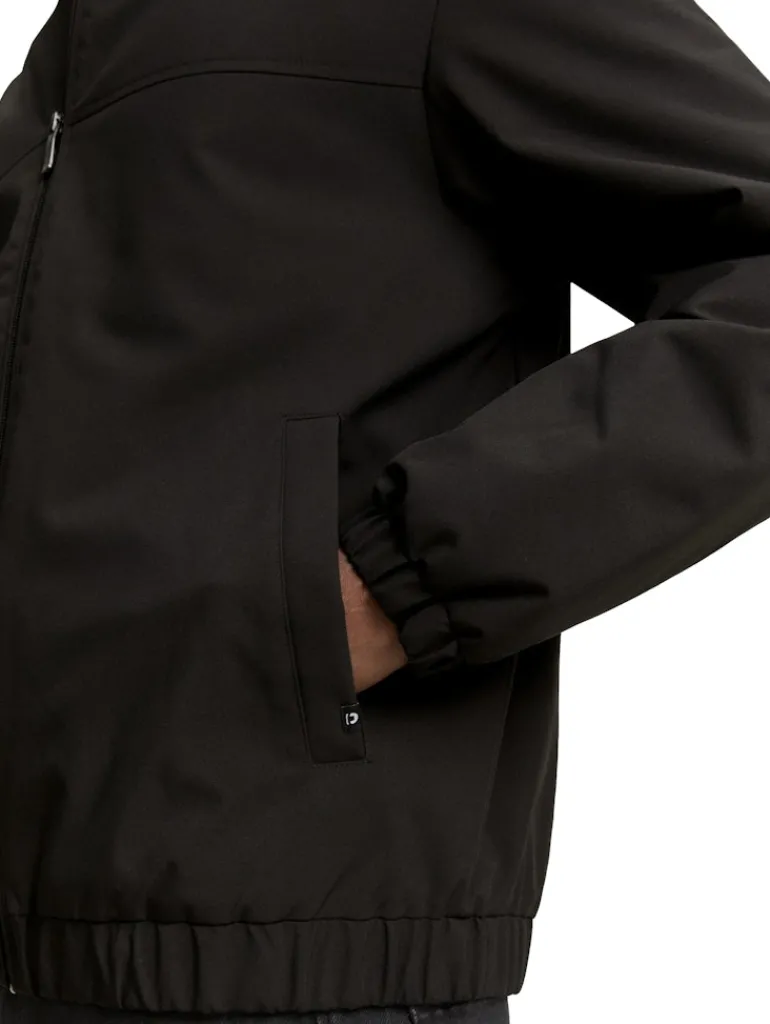 Blouson Jacke mit Stehkragen black