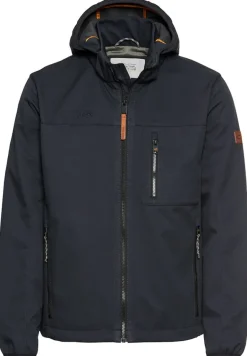 Blouson mit abnehmbarer Kapuze dark navy