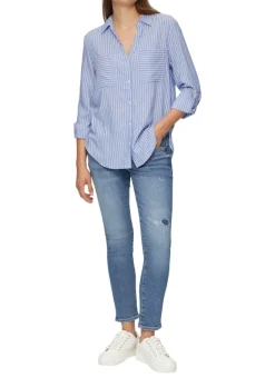 Bluse blau