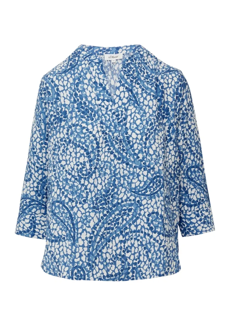Bluse blau