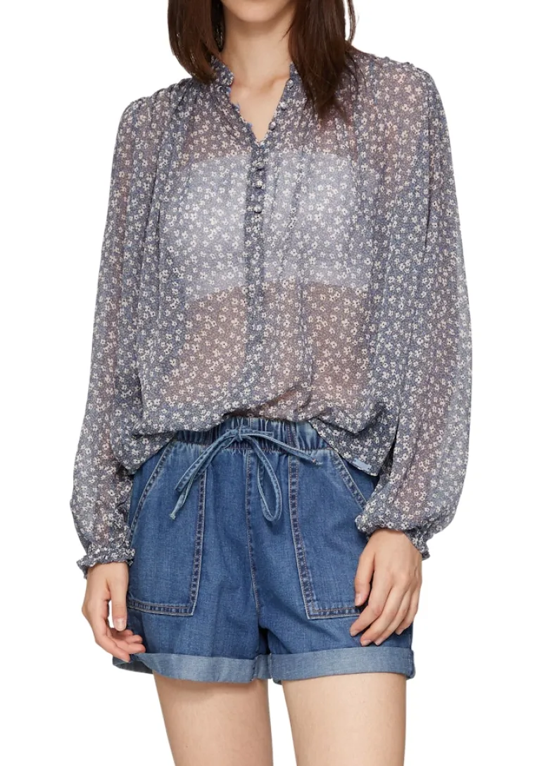 Bluse grau