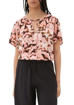 Bluse mehrfarbig