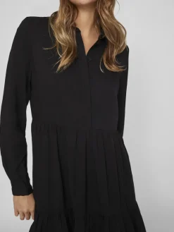 Blusenkleid black
