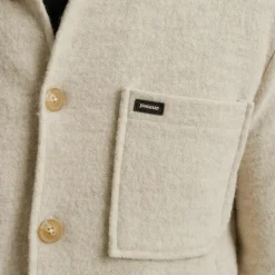 boiled wool silver lining