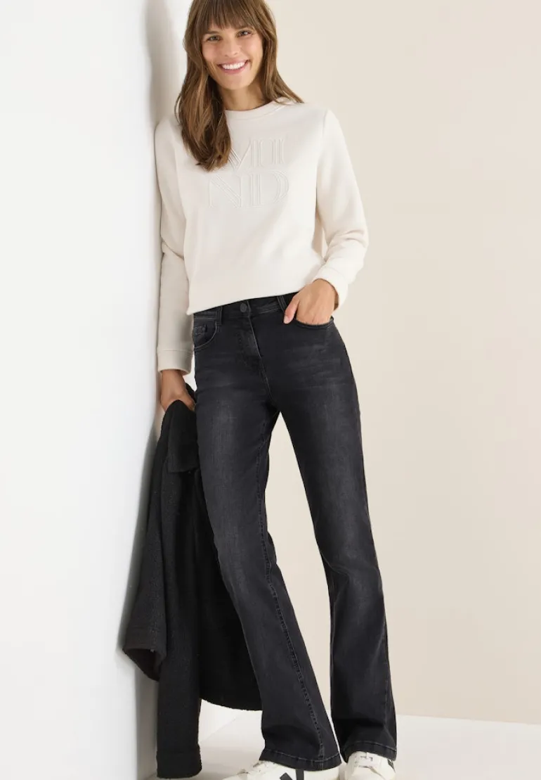 Bootcut Jeans black washed