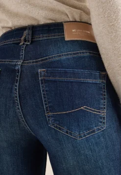 Bootcut Jeans dark blue wash