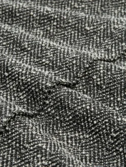 Bouclé Wickelrock salt pepper boucle structure