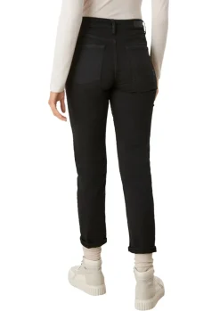 Boyfriend-Jeans schwarz