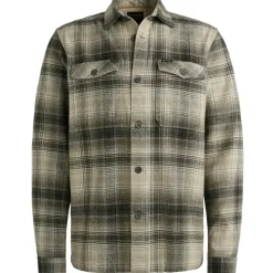 Brushed Grindle Check Overshirt 2 seneca rock
