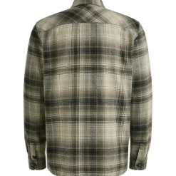 Brushed Grindle Check Overshirt 2 seneca rock