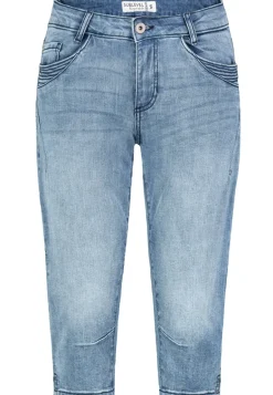 Capri Jeans light blue denim