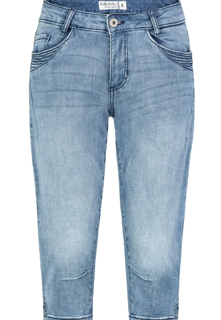 Capri Jeans light blue denim