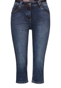 Capri Jeans mid blue used wash