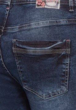 Capri Jeans mid blue used wash